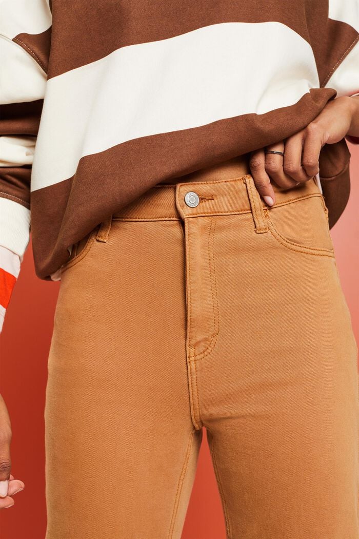 High-Rise Retro Straight Pants, CAMEL, detail image number 5