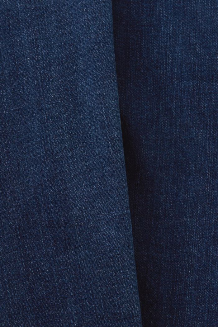 Mid-Rise Skinny Jeans, BLUE DARK WASHED, detail image number 6