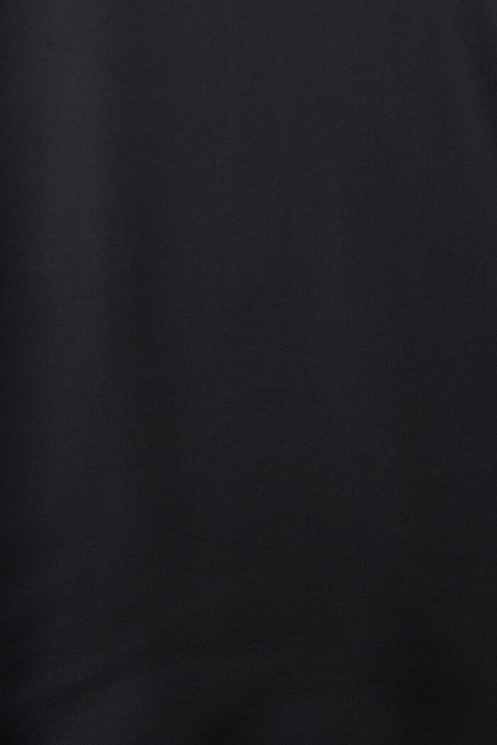 Satin blouse, LENZING™ ECOVERO™, BLACK, detail image number 1