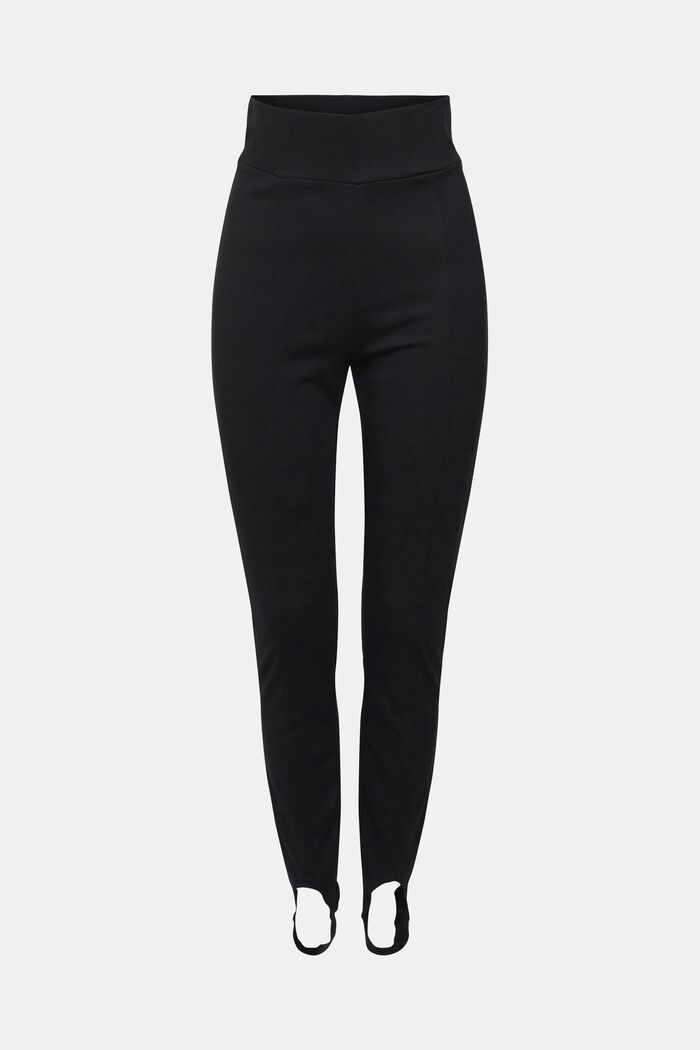 Stirrup trousers, BLACK, detail image number 2