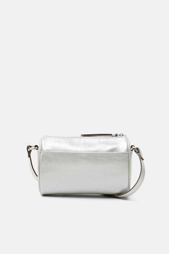 Small Crossbody Bag, SILVER, detail image number 0