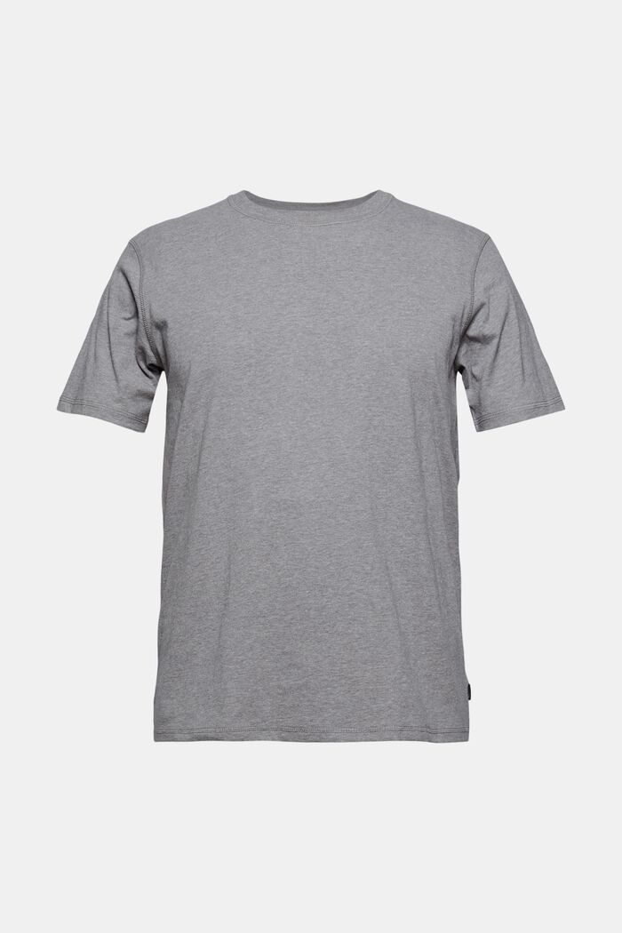 Made of recycled material: jersey T-shirt with THERMOLITE®, MEDIUM GREY, detail image number 6