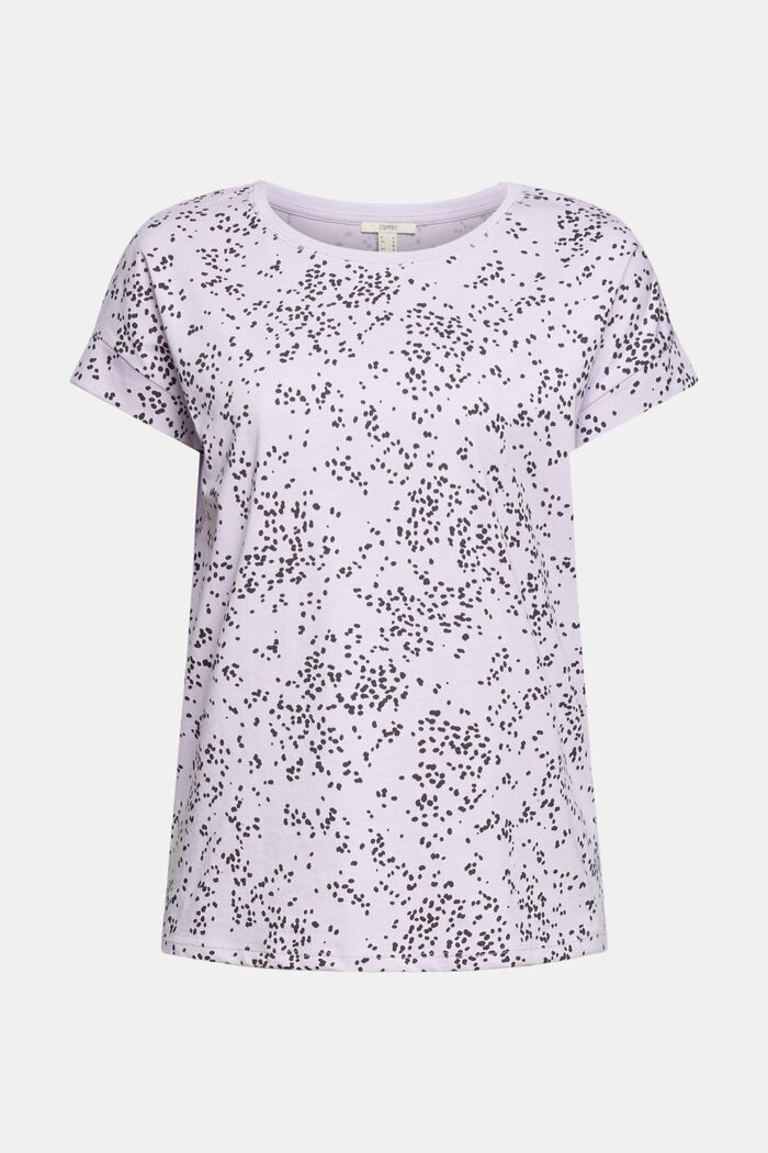 Printed T-shirt, 100% cotton, LILAC, detail image number 2