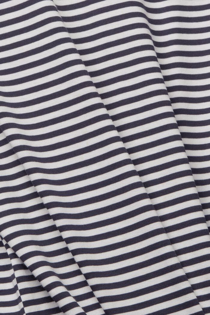 Striped long sleeve, NAVY, detail image number 5