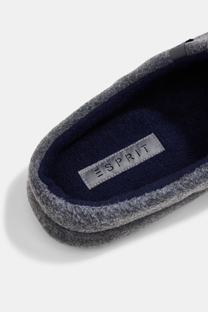 Fleece slippers, LIGHT GREY, detail image number 3