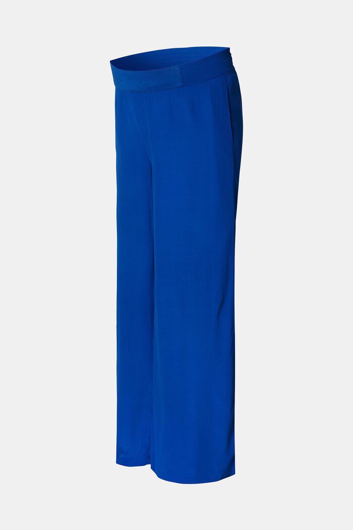 MATERNITY Wide Leg Pants, ELECTRIC BLUE, detail image number 4