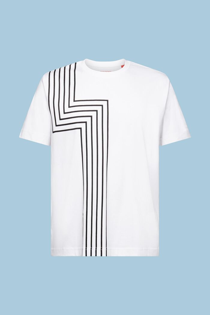 Print T-Shirt, WHITE, detail image number 6