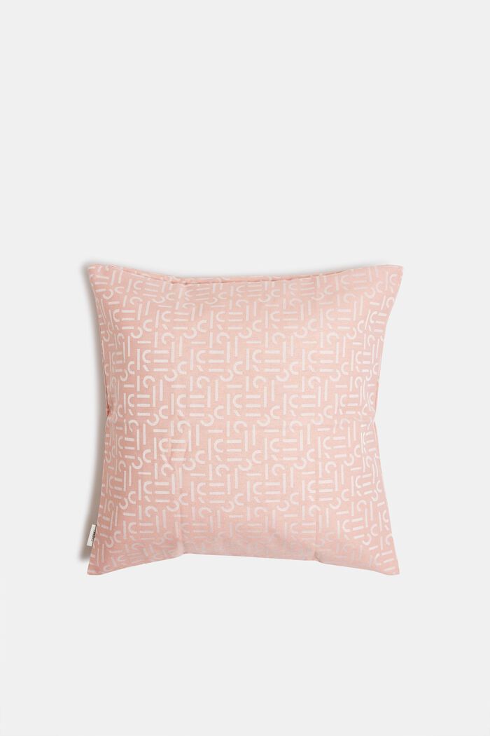 Cushion cover with a woven pattern, ROSE, detail image number 0
