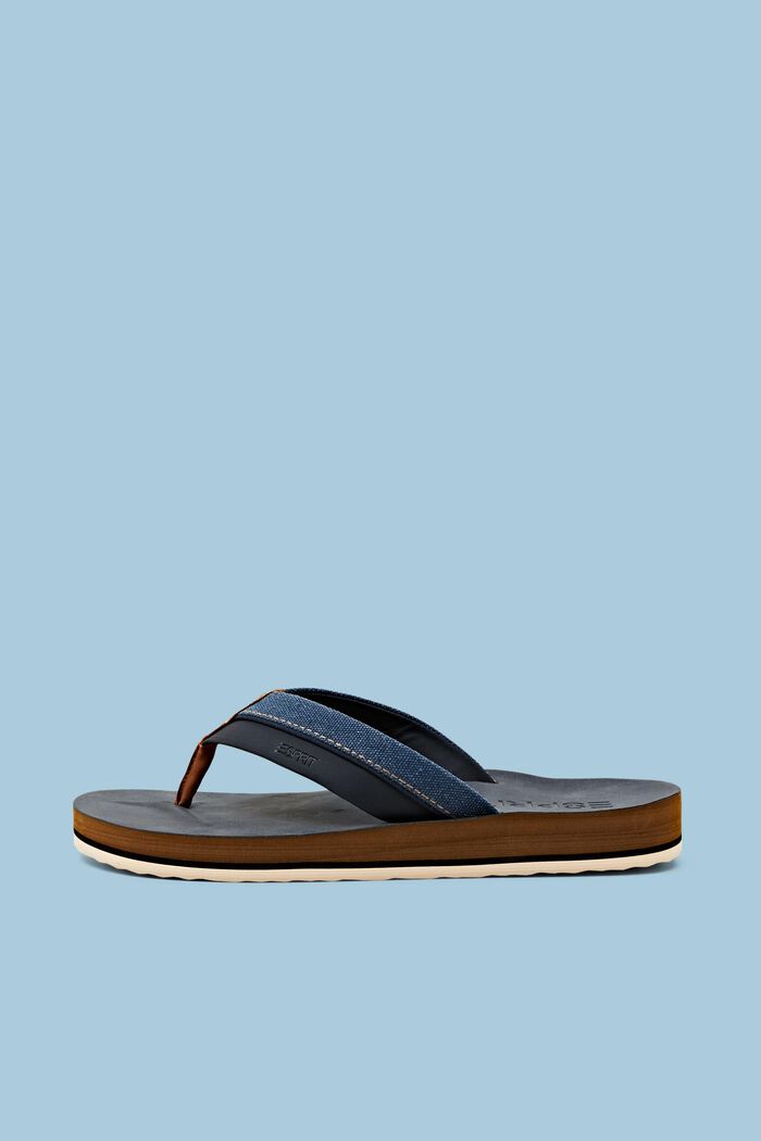 Beach Slippers, NAVY, detail image number 0