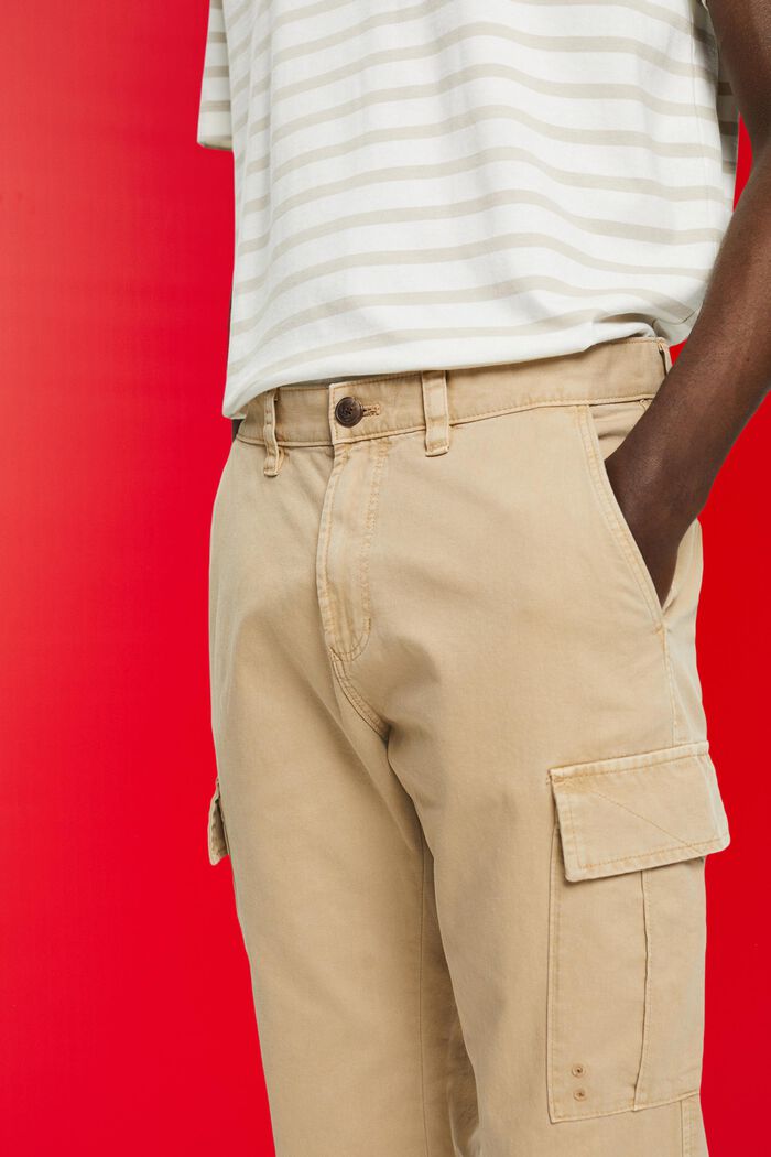 Cargo trousers, LIGHT BEIGE, detail image number 2