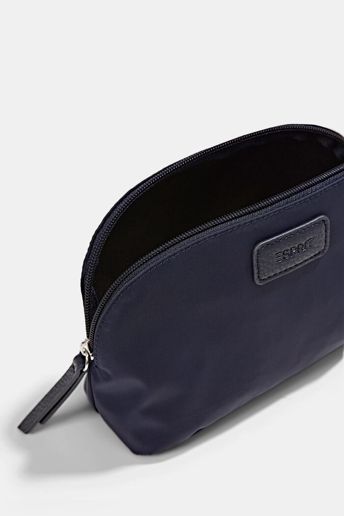 Recycled: nylon cosmetic bag, NAVY, detail image number 2