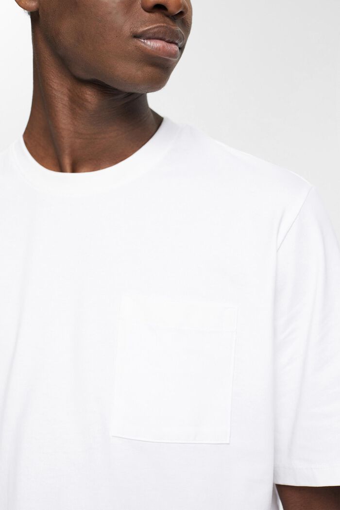 Jersey t-shirt, WHITE, detail image number 0