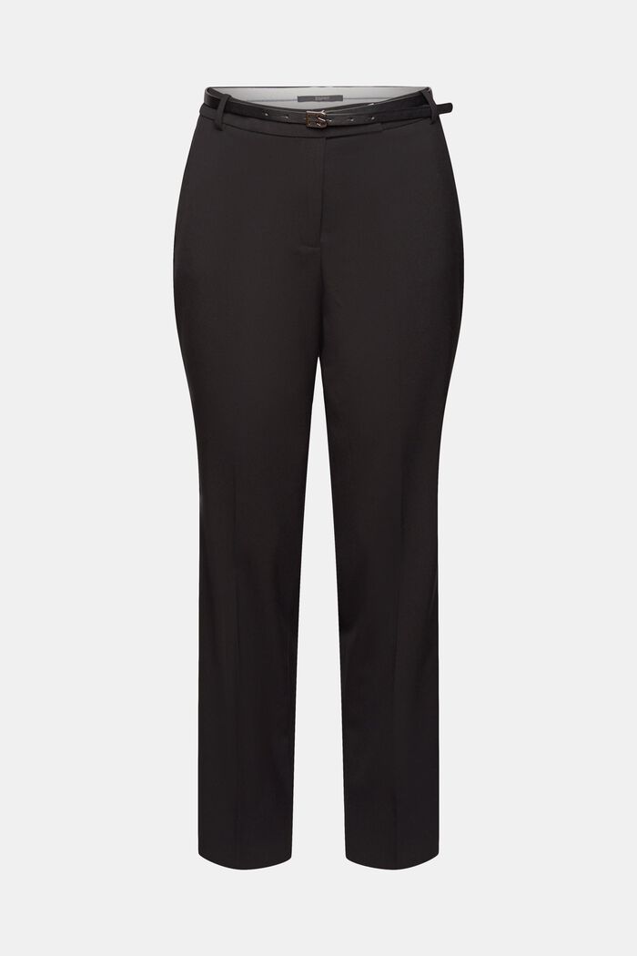 PURE BUSINESS mix & match trousers, BLACK, detail image number 6