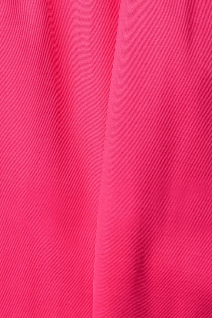 CURVY paperbag trousers, LENZING™ ECOVERO™, PINK FUCHSIA, detail image number 4