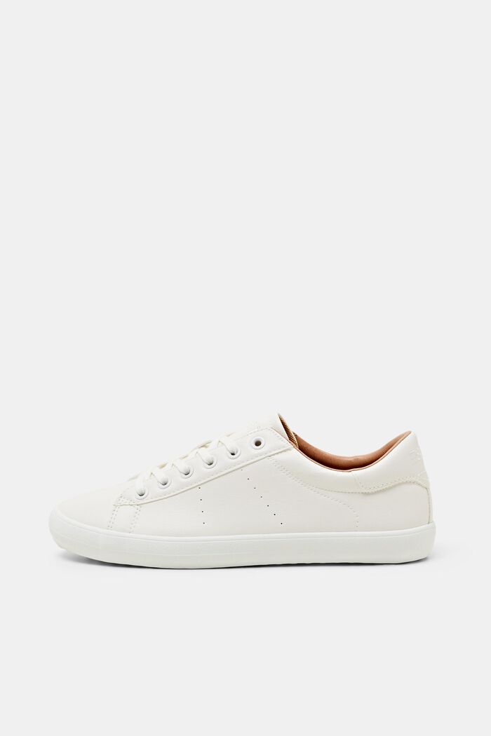 Lace-Up Sneakers, OFF WHITE, detail image number 0