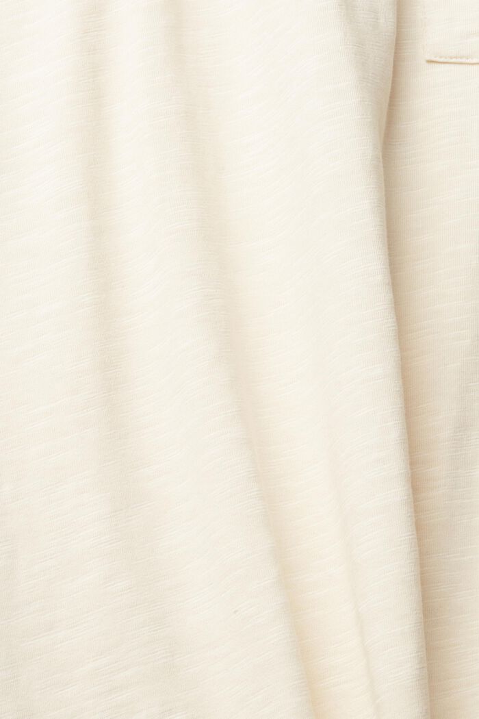Jersey T-shirt with a breast pocket, CREAM BEIGE, detail image number 4
