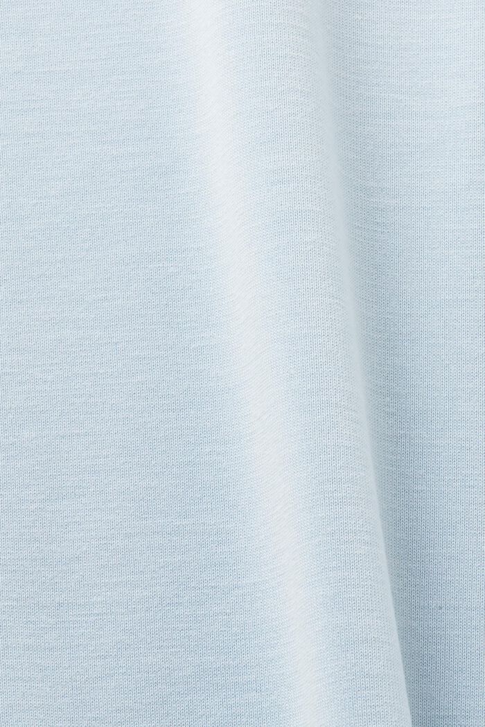 Jersey top with a soft touch, LIGHT BLUE, detail image number 5
