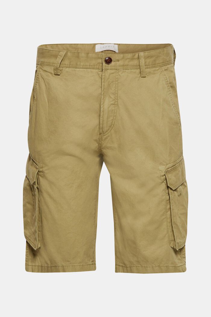 Cargo shorts in 100% cotton