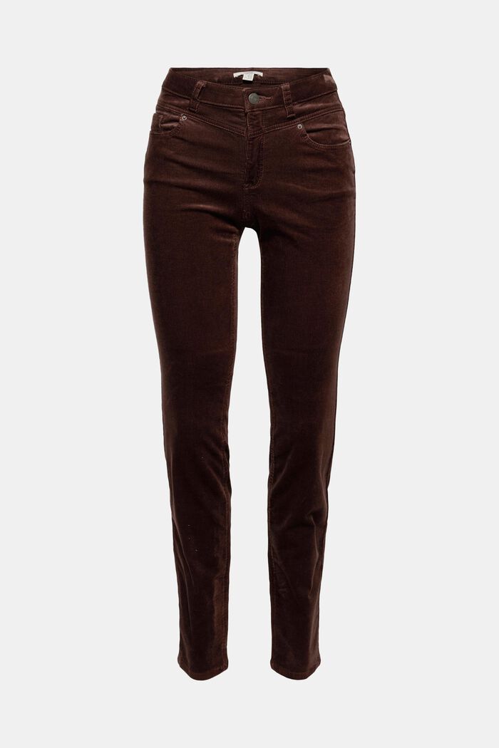 Needlecord trousers in blended cotton