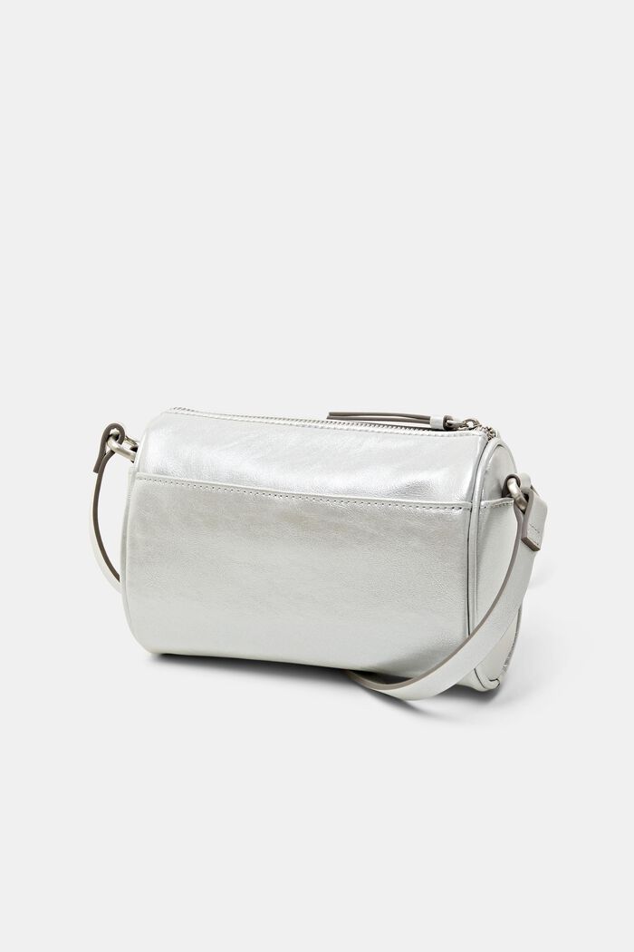 Small Crossbody Bag, SILVER, detail image number 2