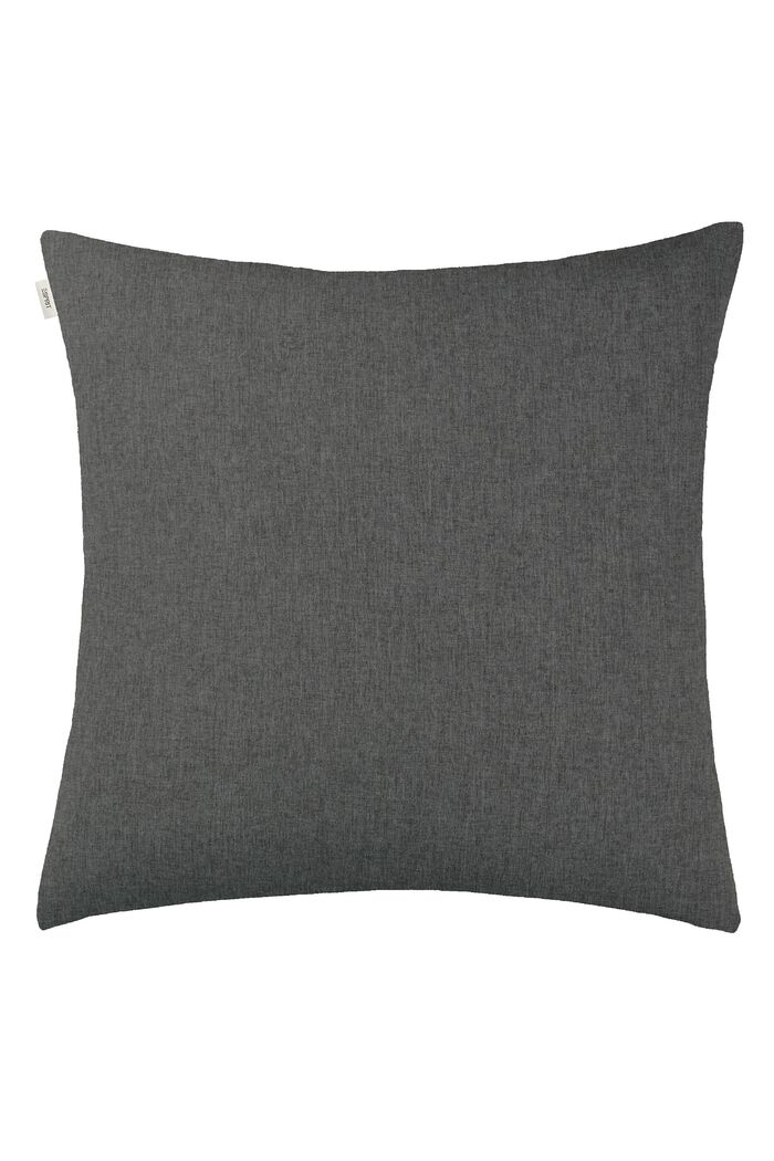 Large, woven lounge cushion cover, DARK GREY, detail image number 2