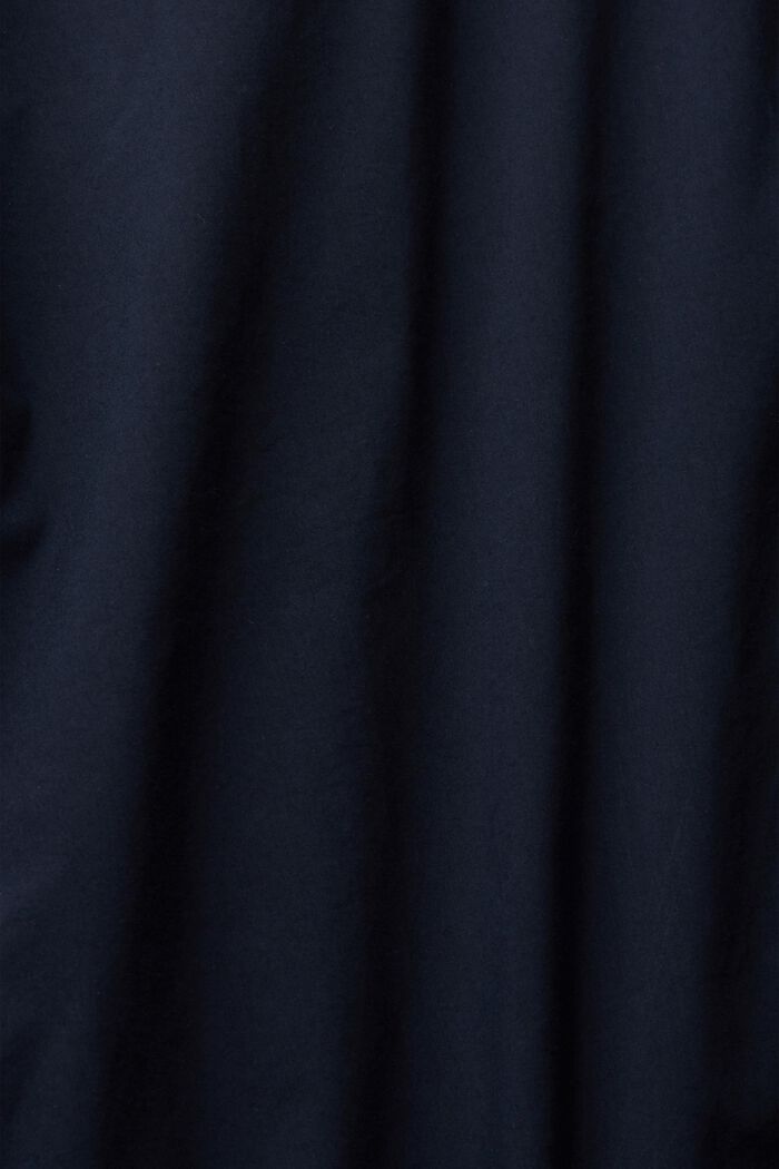 Shirt with stretchy drawstring ties, NAVY, detail image number 4