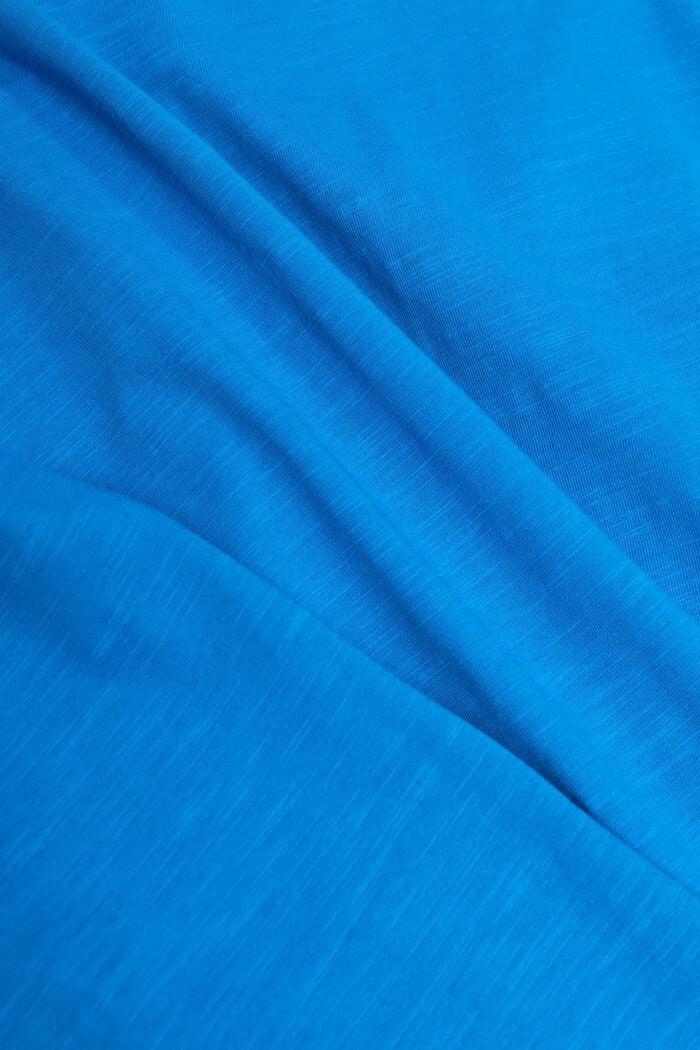 Cotton Jersey T-Shirt, BRIGHT BLUE, detail image number 5