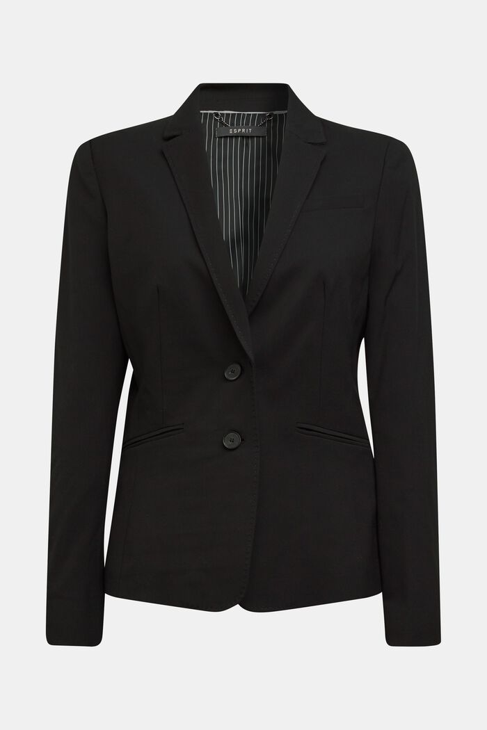 PURE BUSINESS mix + match blazer, BLACK, overview