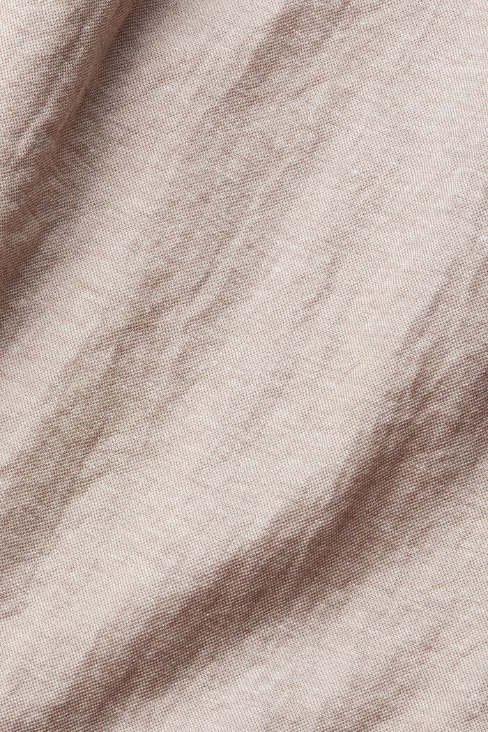 Shirt-style T-shirt, TAUPE, detail image number 0