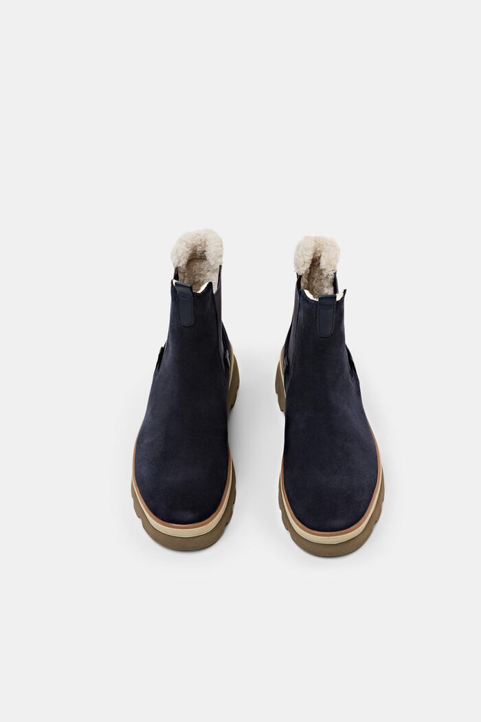 Suede Chelsea Boots, NAVY, detail image number 4