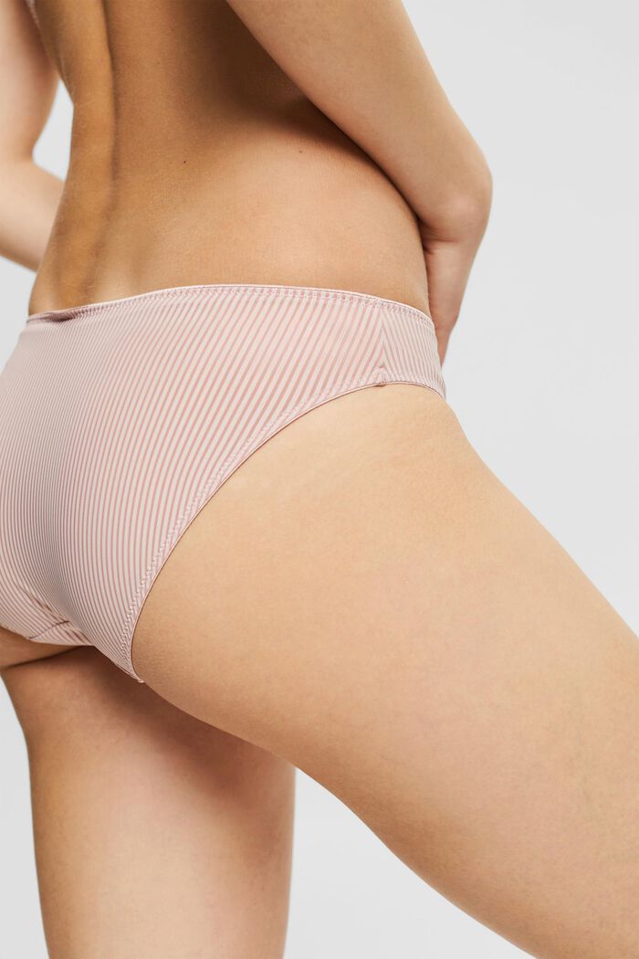 Recycled: microfibre hipster briefs, OLD PINK, detail image number 2