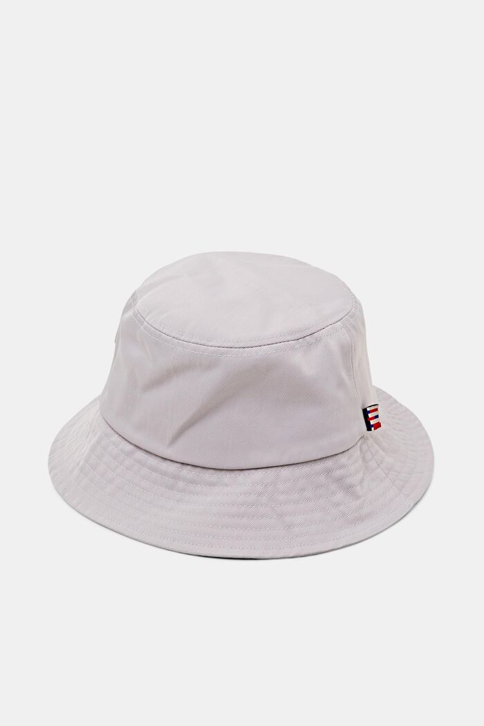 Twill Bucket Hat, LIGHT GREY, detail image number 0
