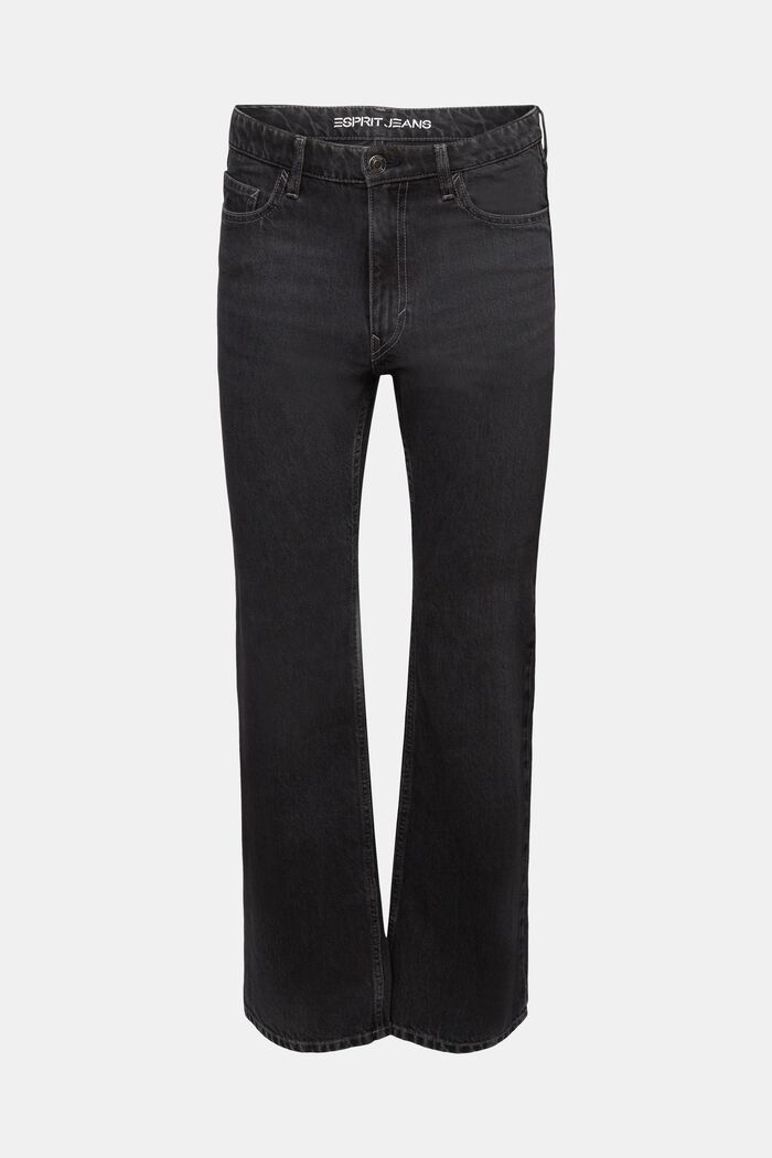 Mid-Rise Bootcut Jeans, BLACK DARK WASHED, detail image number 6