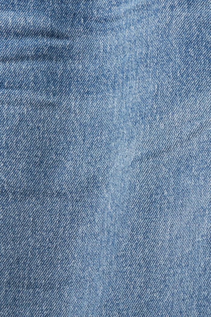 Jeans bermuda shorts, BLUE MEDIUM WASHED, detail image number 6