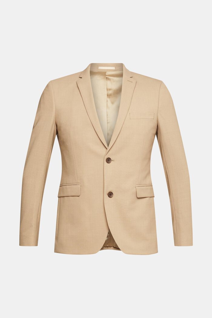 WAFFLE TEXTURE mix & match jacket, BEIGE, detail image number 2