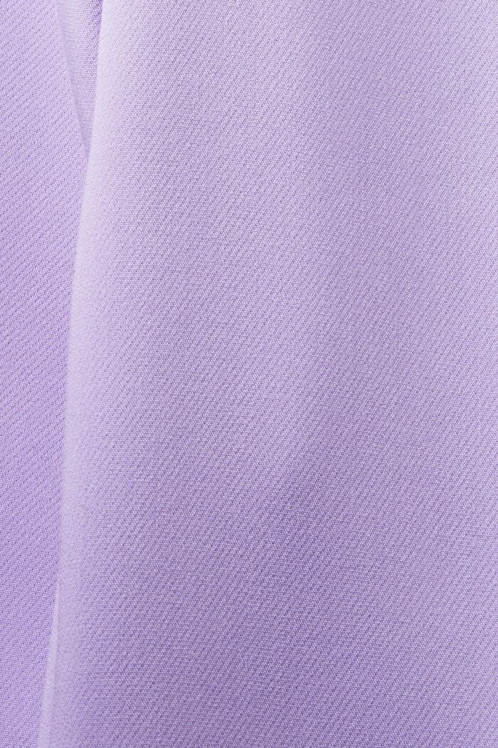 Cropped trousers with elasticated leg cuffs, LAVENDER, detail image number 5
