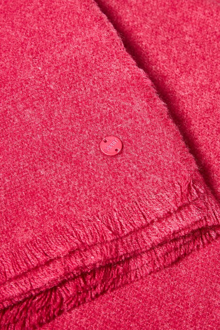 Oversized scarf, PINK FUCHSIA, detail image number 1
