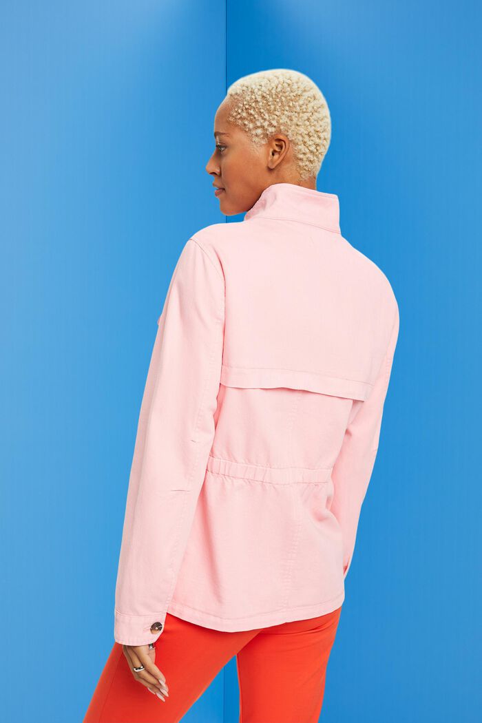 Utility jacket with elasticated waist, PINK, detail image number 3