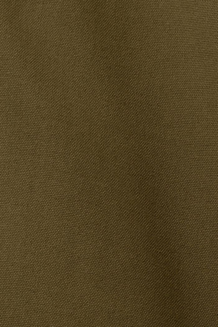 Recycled: padded mac coat with detachable hood, DARK KHAKI, detail image number 5