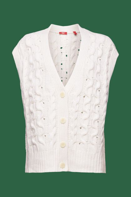 Wool-Cashmere Blend Waistcoat