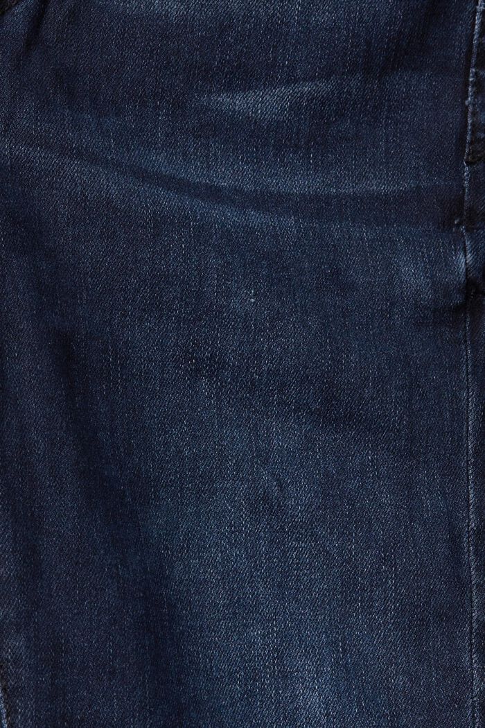 High-rise skinny stretch jeans, BLUE BLACK, detail image number 6
