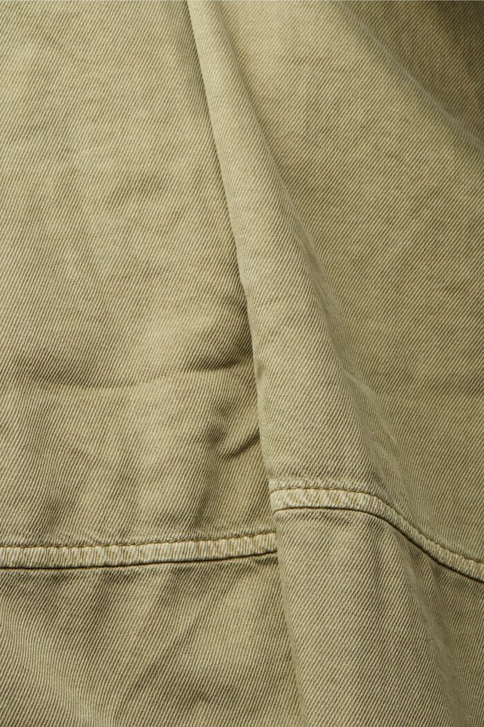 Containing TENCEL™: mini dress with pockets, LIGHT KHAKI, detail image number 4