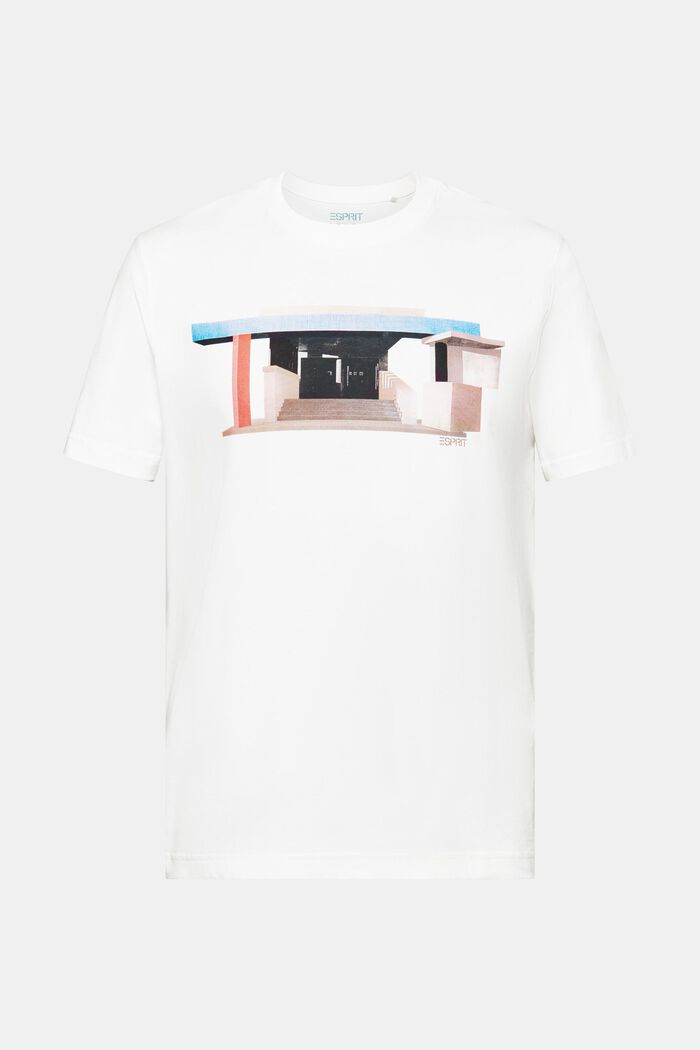 Printed Graphic T-Shirt, OFF WHITE, detail image number 5