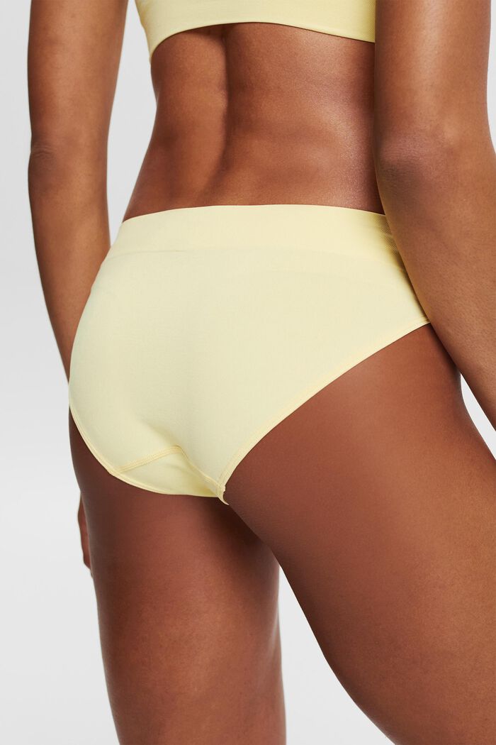 Soft, comfy hipster briefs, LIGHT YELLOW, detail image number 1