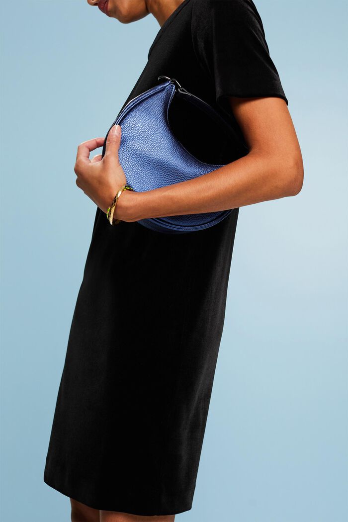 Short Sleeve Velvet Midi Dress, BLACK, detail image number 3
