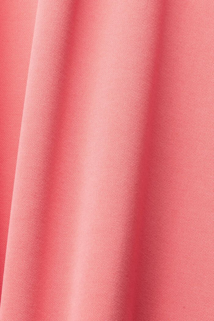 Containing TENCEL™: jersey dress, CORAL RED, detail image number 4