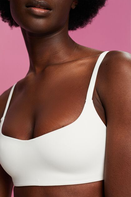 Recycled: microfibre padded bra