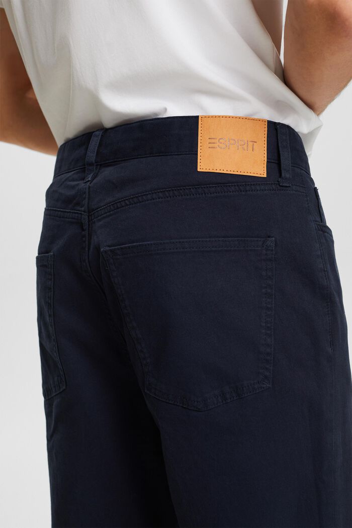 Classic Straight Pants, NAVY, detail image number 4