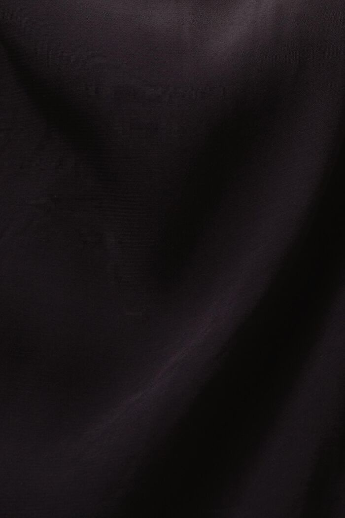 Crêpe Midi Dress, BLACK, detail image number 4