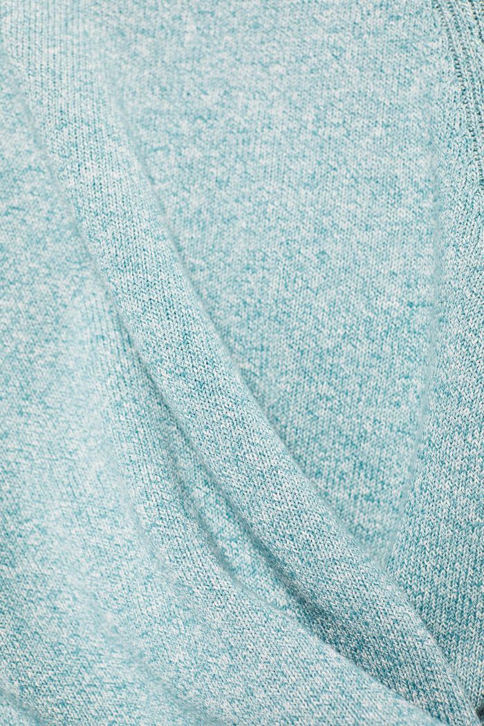 Fashion Sweater, TURQUOISE, detail image number 4